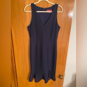 Betsey Johnson navy blue cocktail dress NWOT